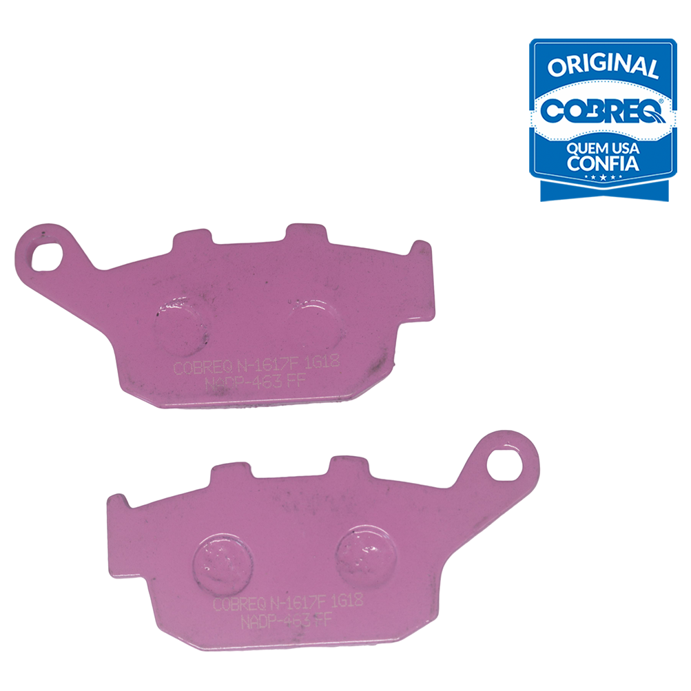 Pastilha de Freio Traseira para Honda CB 300 e CBR 250R - Cobreq - N-1617F