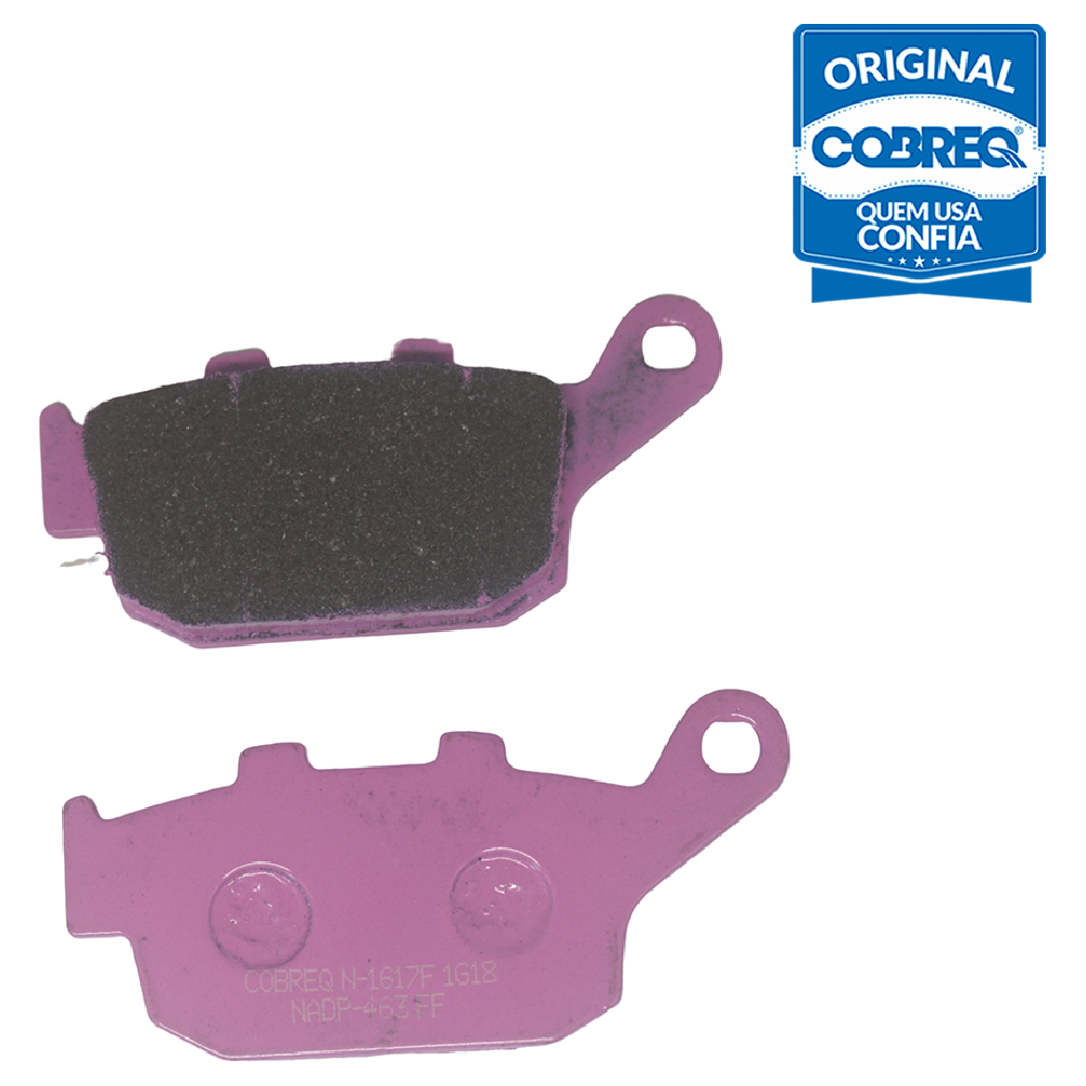 Pastilha de Freio Traseira para Honda CB 300 e CBR 250R - Cobreq - N-1617F