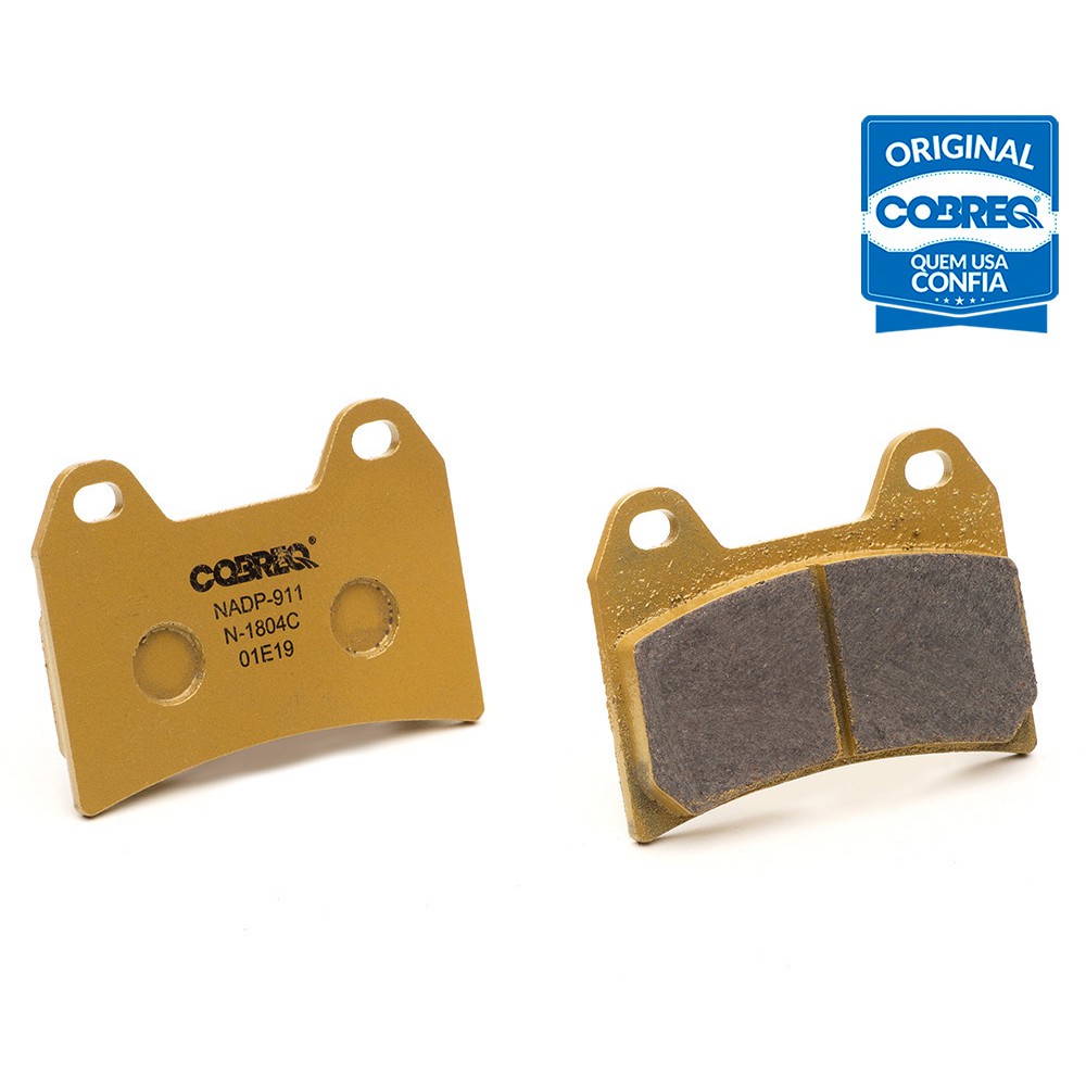 Jogo Pastilha de Freio Cerâmica Dianteira - Cobreq - N-1804C