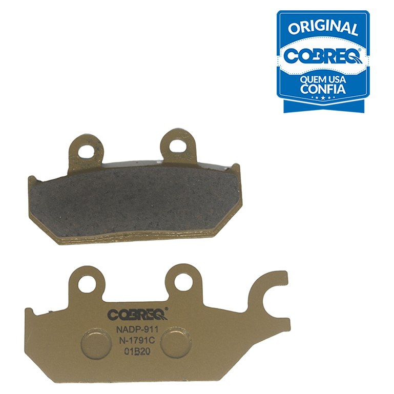 Pastilha de Freio Cerâmica Dianteira para Yamaha XT 600 E - Cobreq - N-1791C