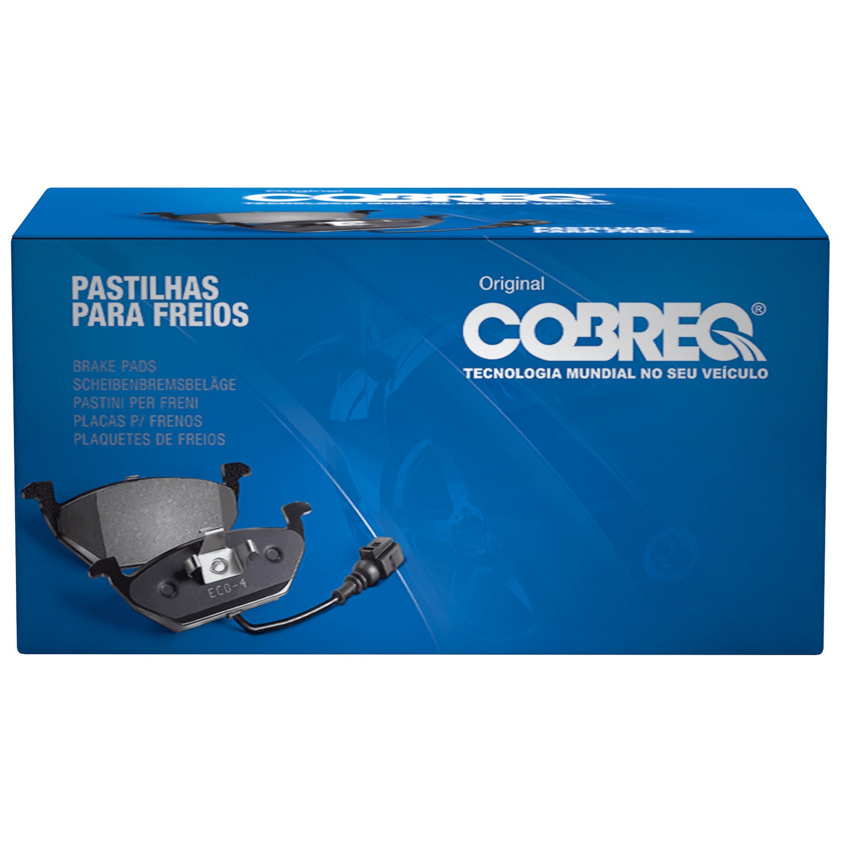 Jogo Pastilha de Freio Dianteira - Cobreq - N-1809