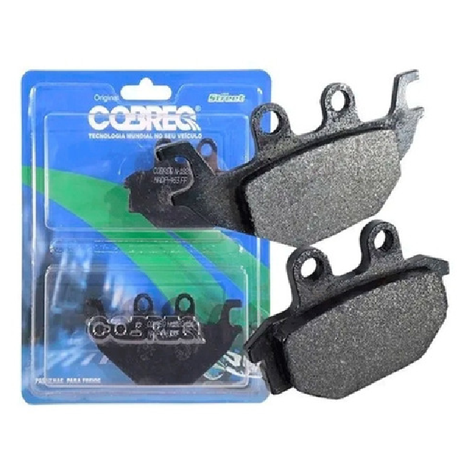 Pastilha de Freio Traseira para Dafra Next 250 e Roadwin 250R - Cobreq - N-1820