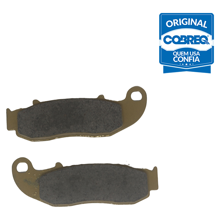 Pastilha de Freio Cerâmica Dianteira para Kasinski CRZ 150 e Mirage 150 - Cobreq - N-1822C