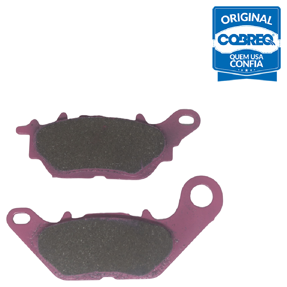 Pastilha de Freio Dianteira para Yamaha Crypton T115 e YS 150 FAZER - Cobreq - N-951F