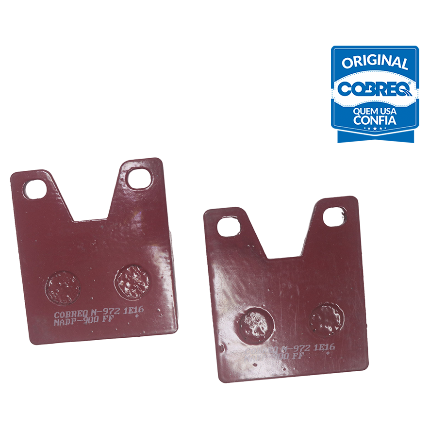 Pastilha de Freio Traseira para Yamaha YZF 1000 THUNDERACE e YZF 750 - Cobreq - N-972