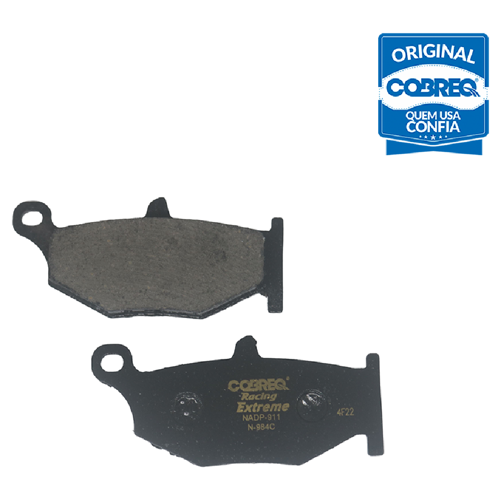 Jogo Pastilha de Freio Cerâmica Traseira - Cobreq - N-984C
