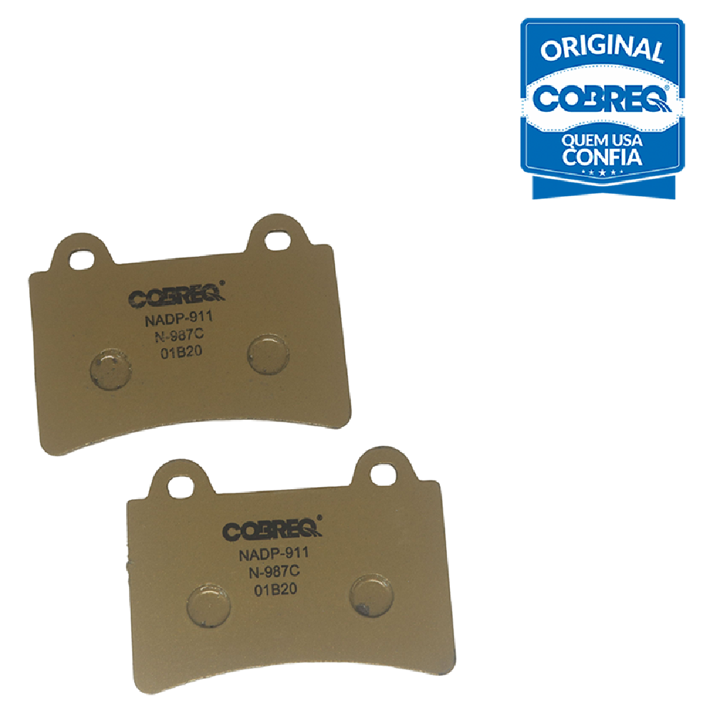 Pastilha de Freio Cerâmica para Yamaha TDM 850 - Cobreq - N-987C