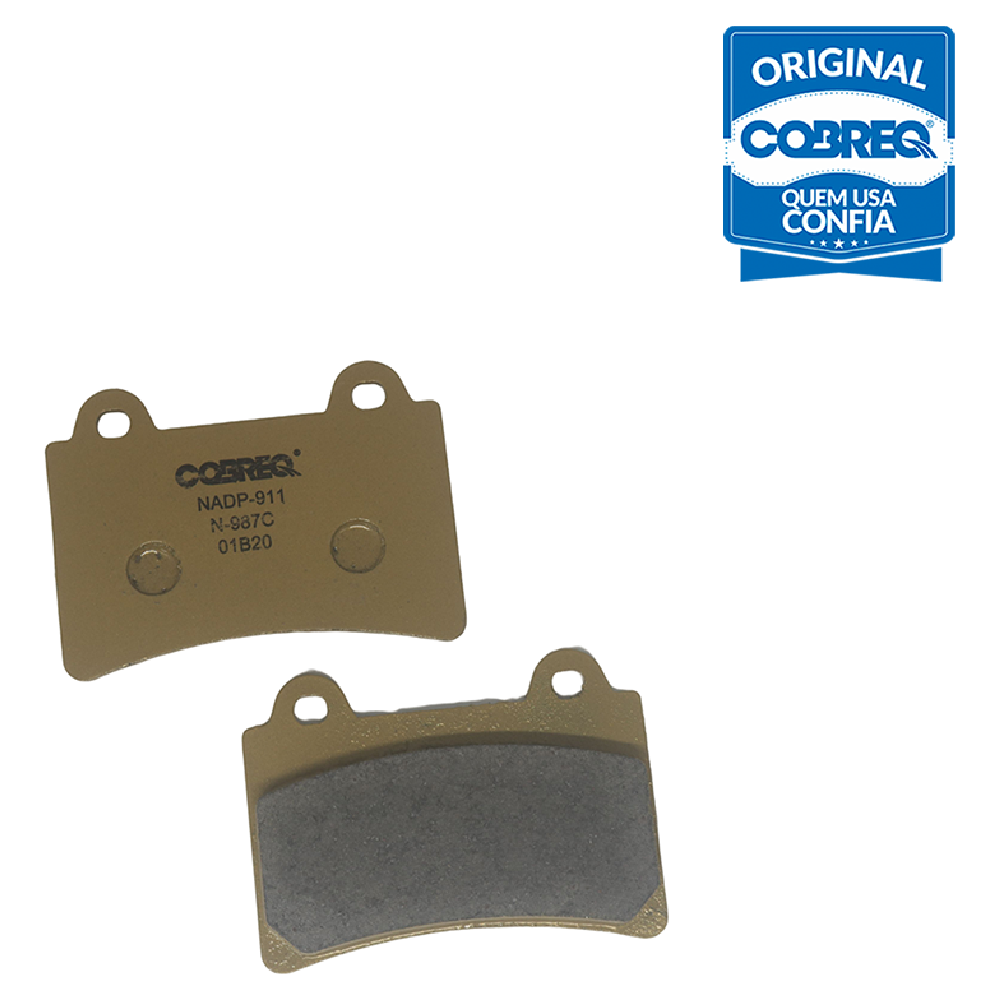 Pastilha de Freio Cerâmica para Yamaha TDM 850 - Cobreq - N-987C