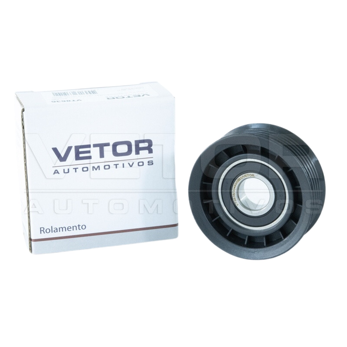 Polia Auxiliar Alternador para Chery Cielo e Tiggo - Vetor - VT8636