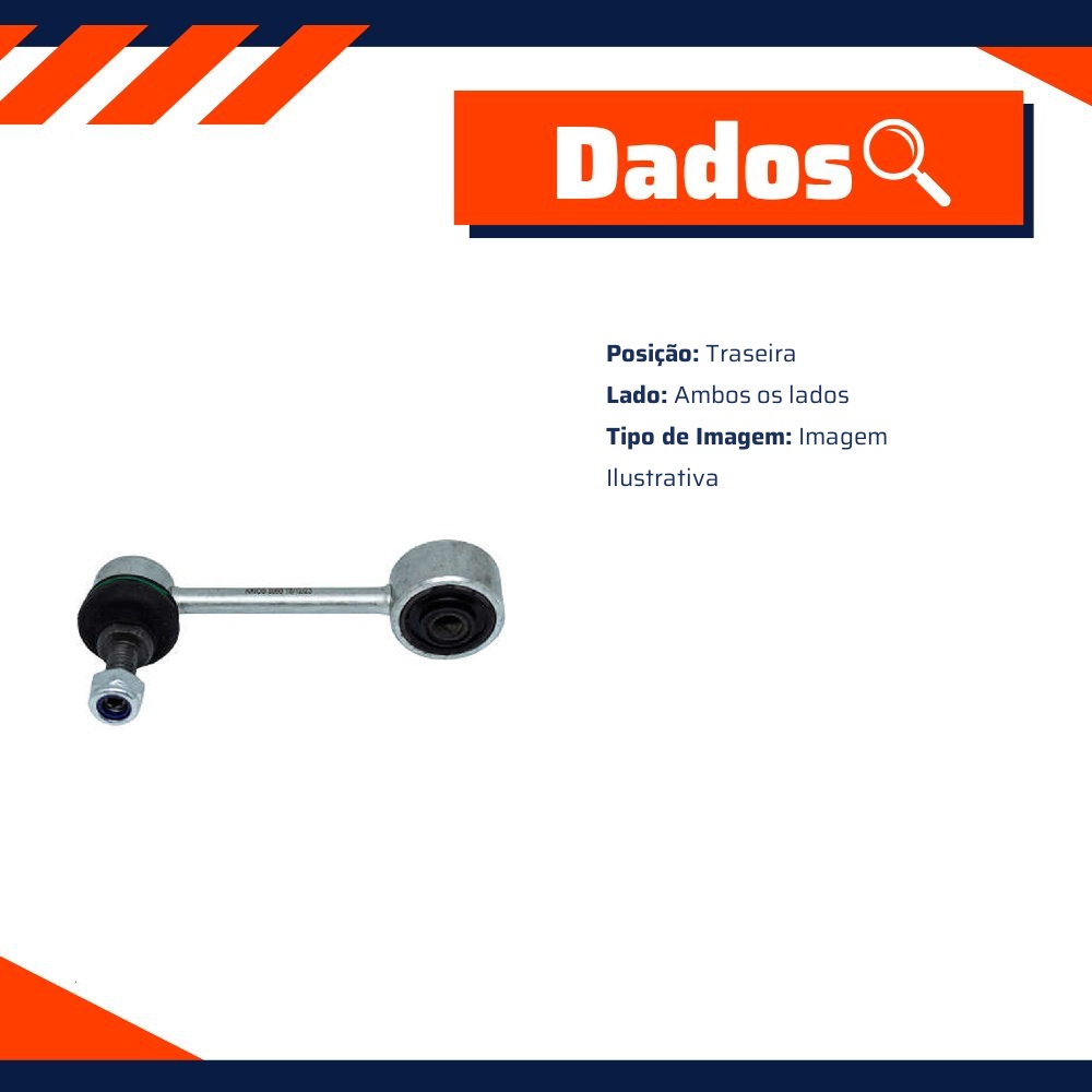 Bieleta Traseira para Renault Master - Monroe Axios - LT60580