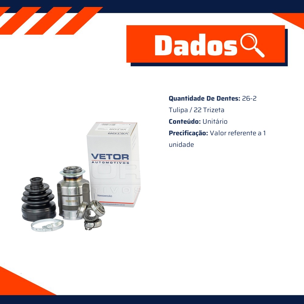 Tulipa para Hyundai HB20X - Vetor - VT5890