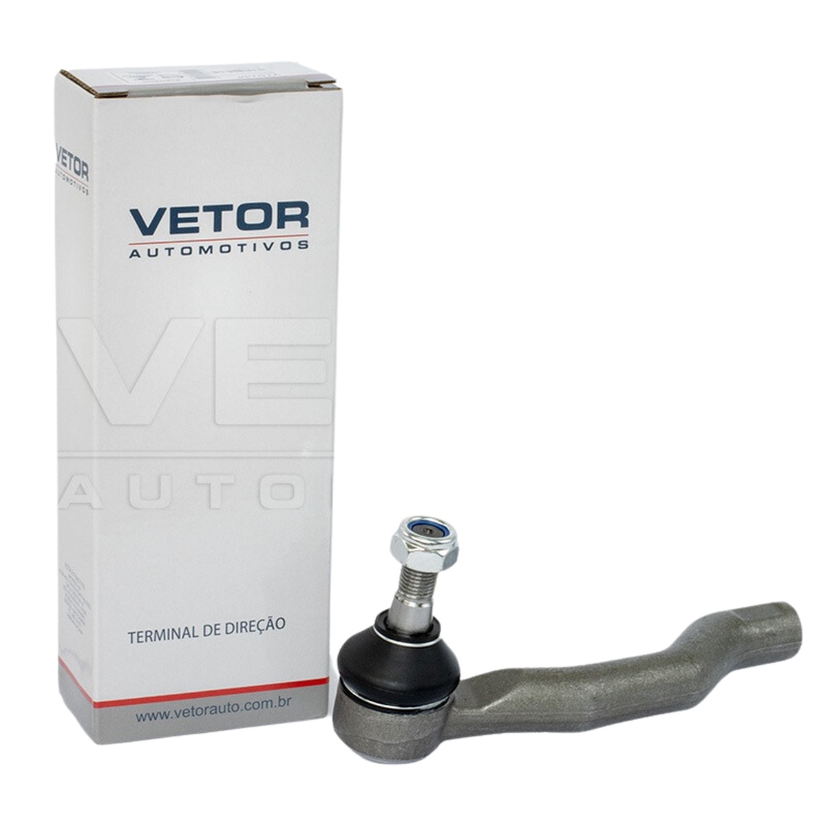 Terminal de Direção Esquerdo para Nissan Frontier - Vetor - VTD148