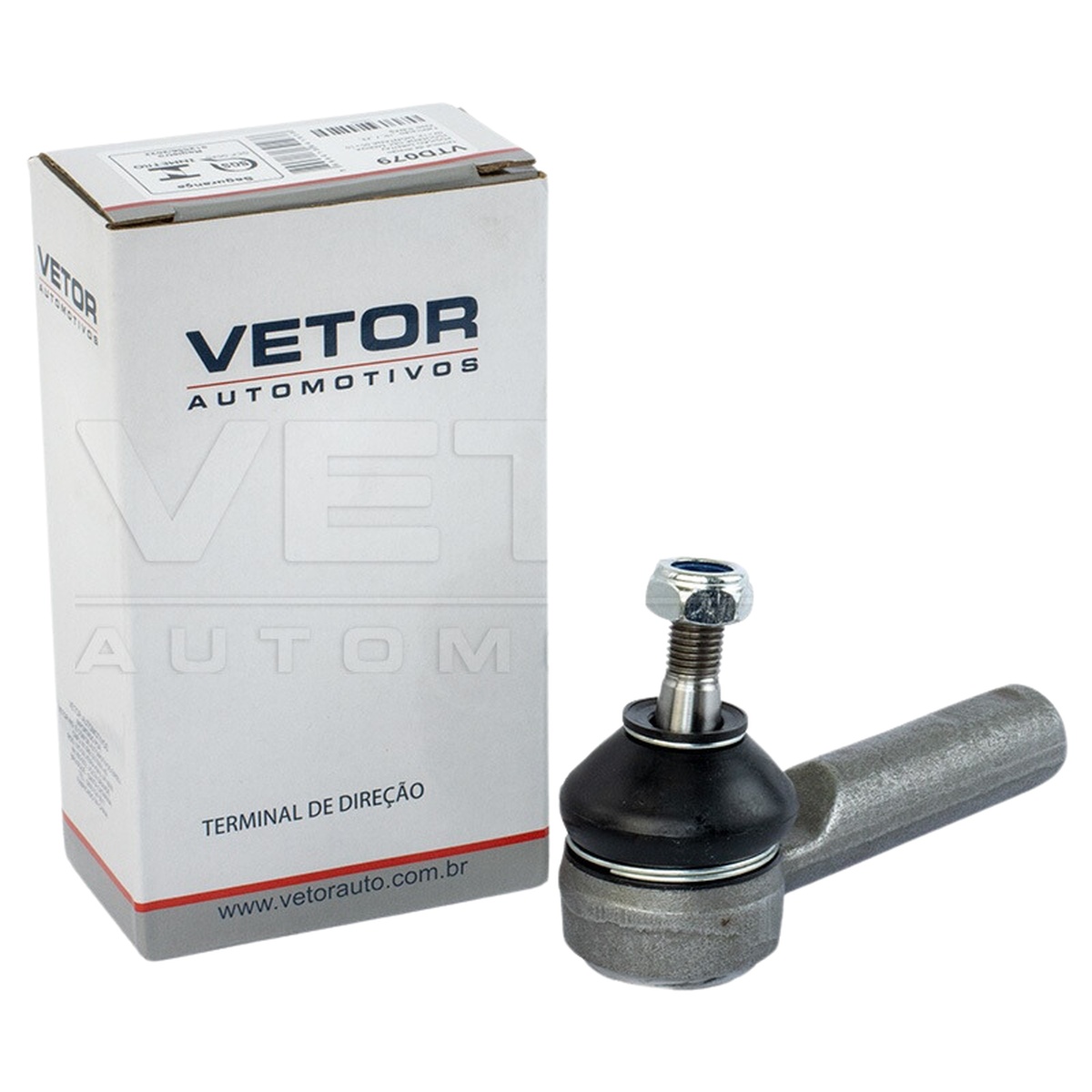 Terminal de Direção Direito para Chevrolet Meriva e Montana - Vetor - VTD079