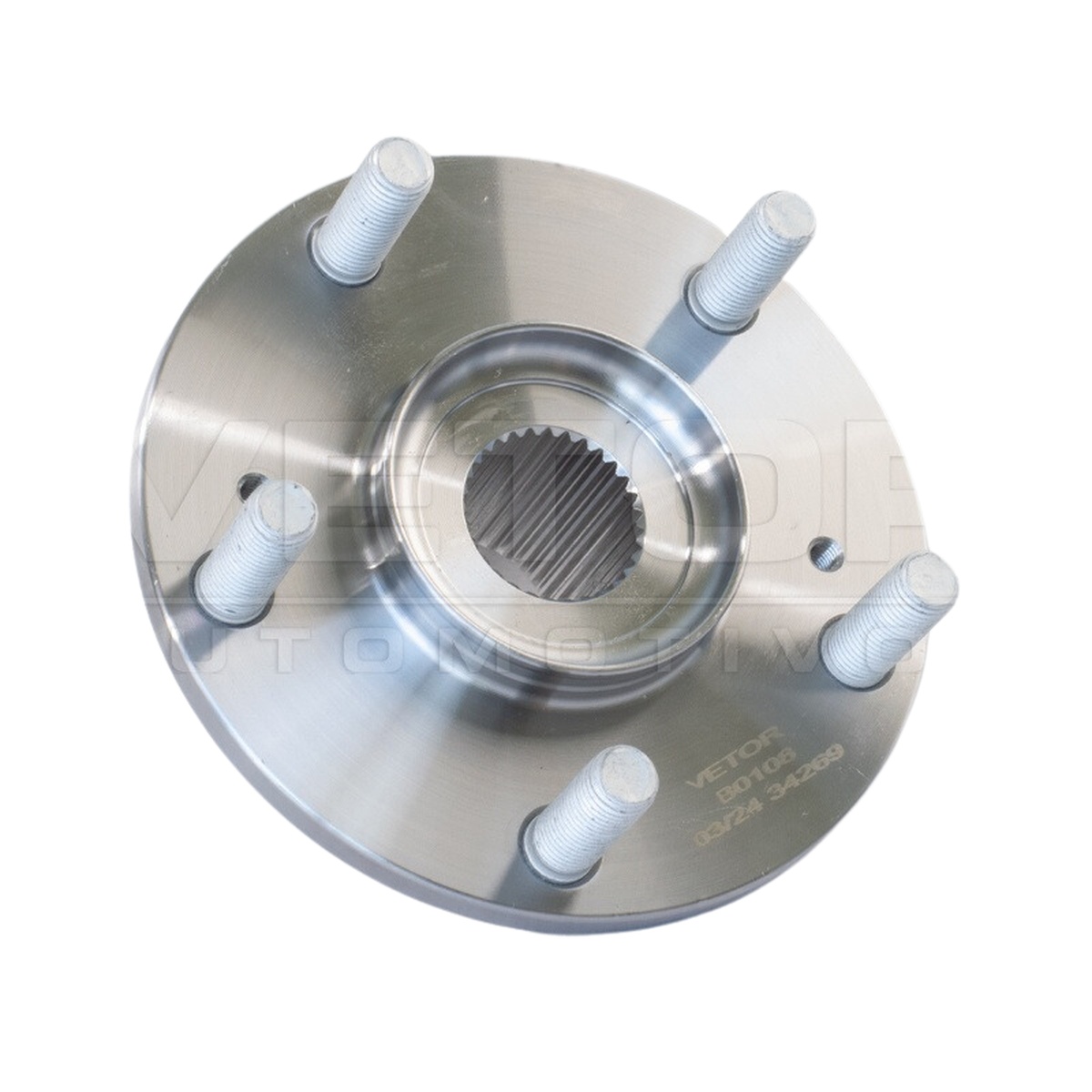 Cubo de Roda Dianteiro 30 Dentes sem Rolamento para Honda Accord - Vetor - B0108