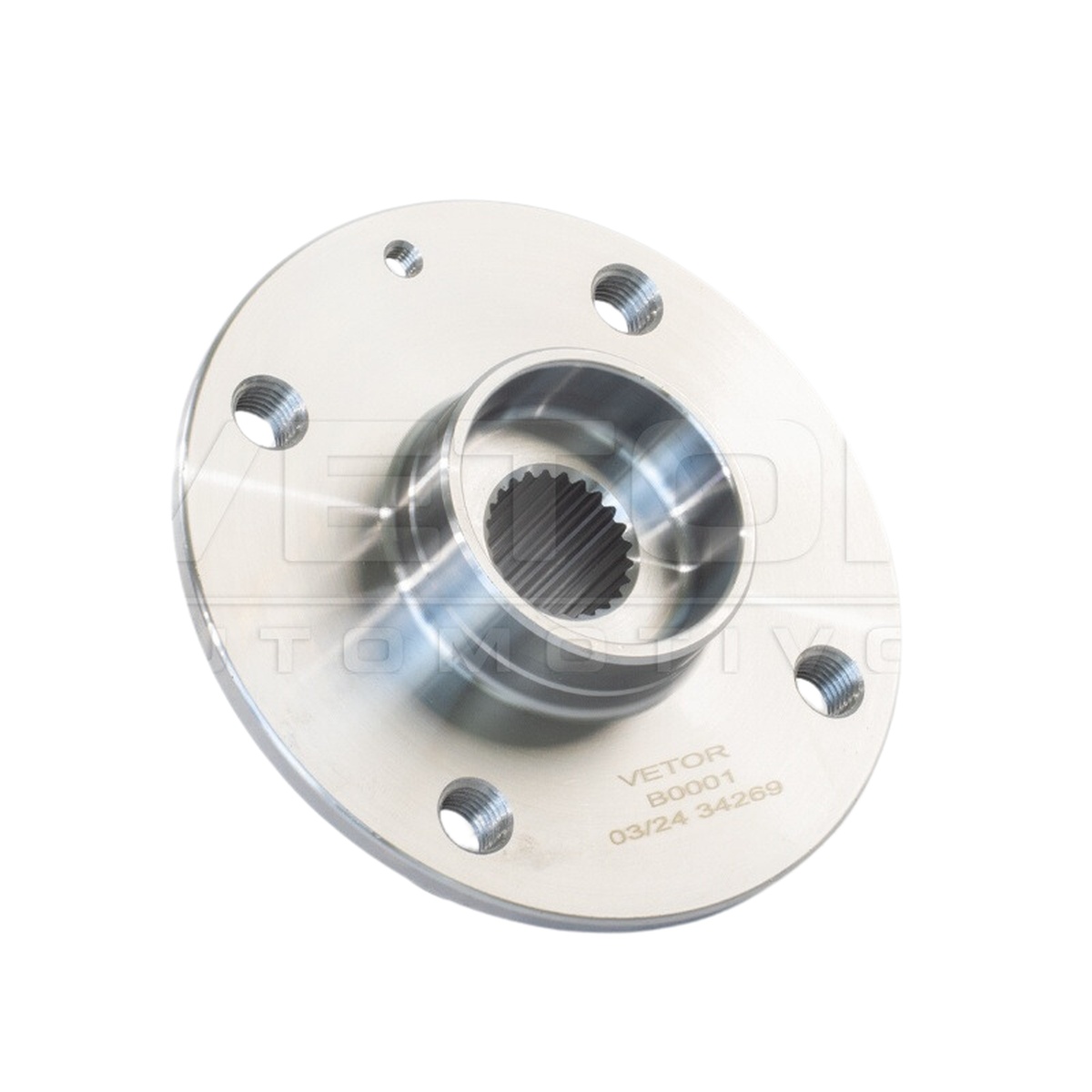 Cubo de Roda Dianteiro 24 Dentes sem Rolamento para JAC J2 - Vetor - B0001