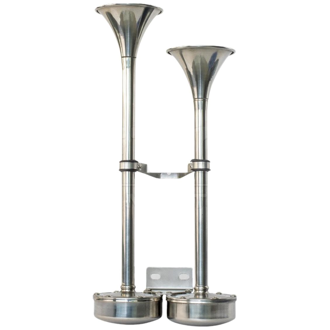Buzina Eletrica 2 Cornetas Universal 12V - Vetor - VT066