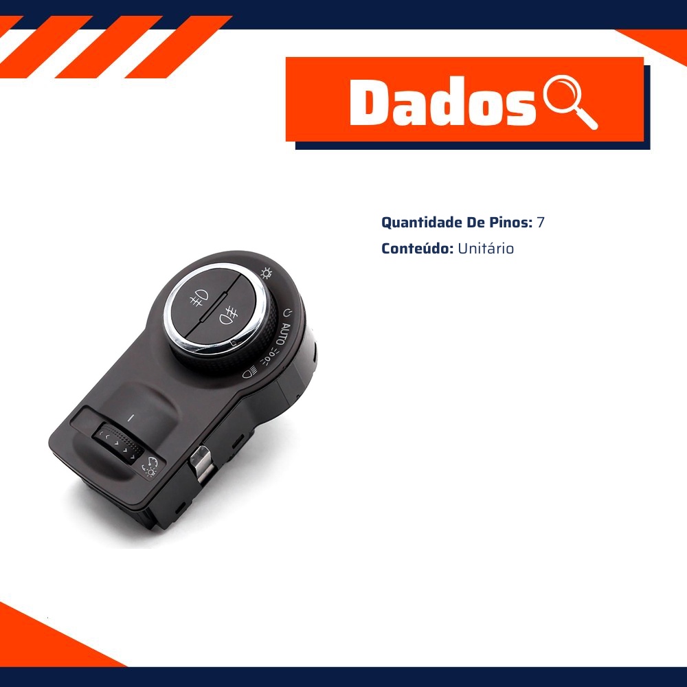 Conjunto Interruptor - Gauss - GE2404