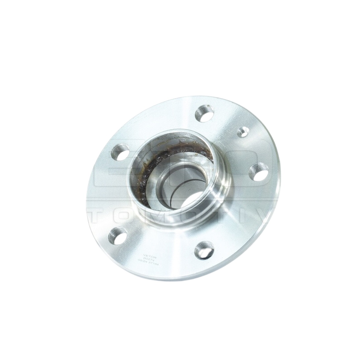 Cubo de Roda Traseiro com Rolamento e ABS para Audi A4 e A5 - Vetor - B0274