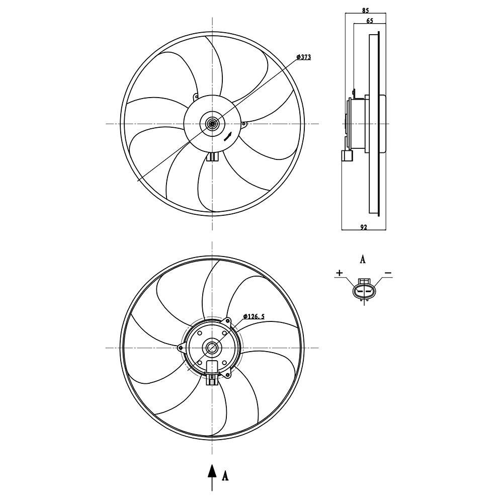 Eletroventilador - Gauss - GE1157