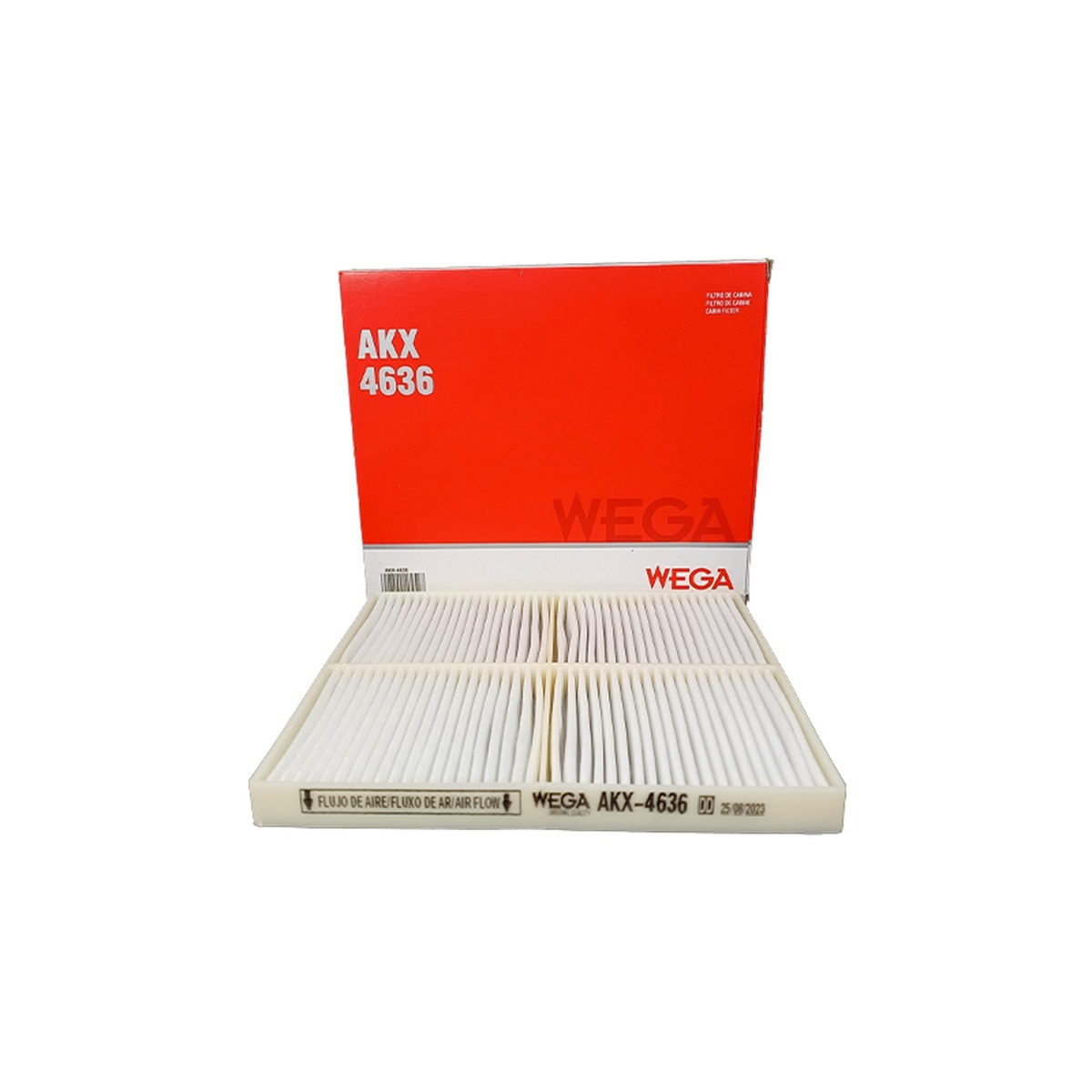 FIltro de Ar Condicionado Cabine - Wega - AKX4636
