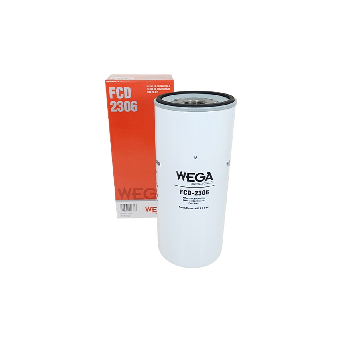 Filtro de Combustível - Wega - FCD-2306