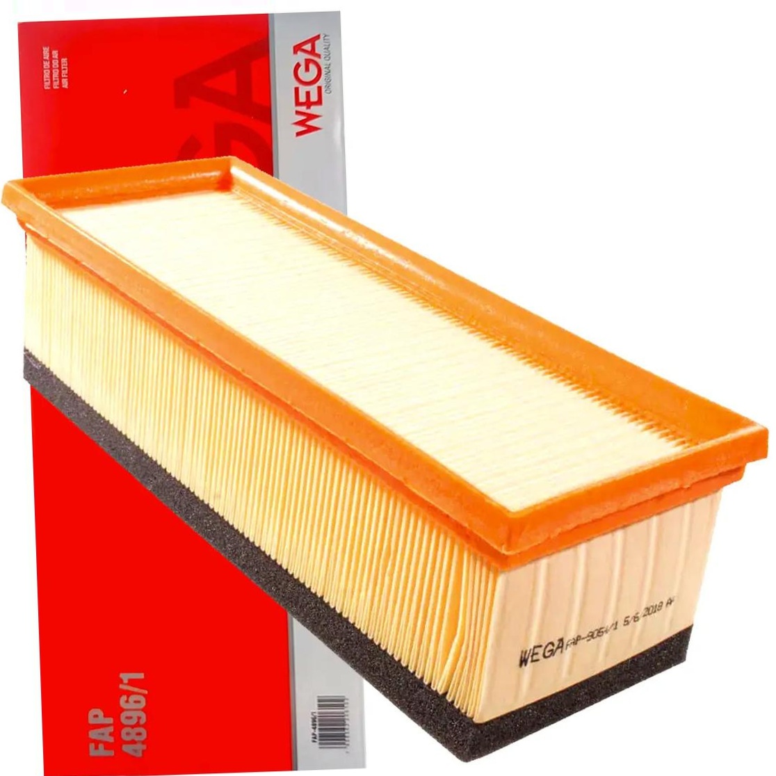Filtro de Ar Citroen C3 e Peugeot 208 - Wega - FAP-4896/1