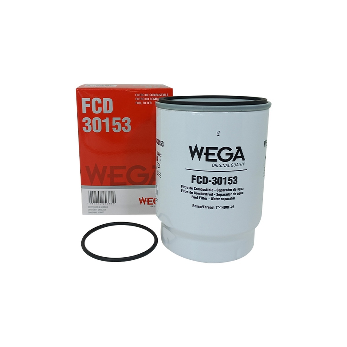 Filtro de Combustível - Wega - FCD30153
