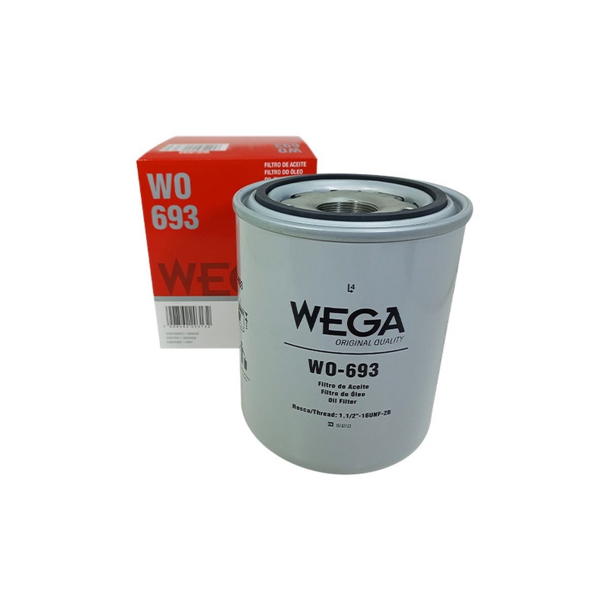 Filtro de Óleo Lubrificante - Wega - WO-693