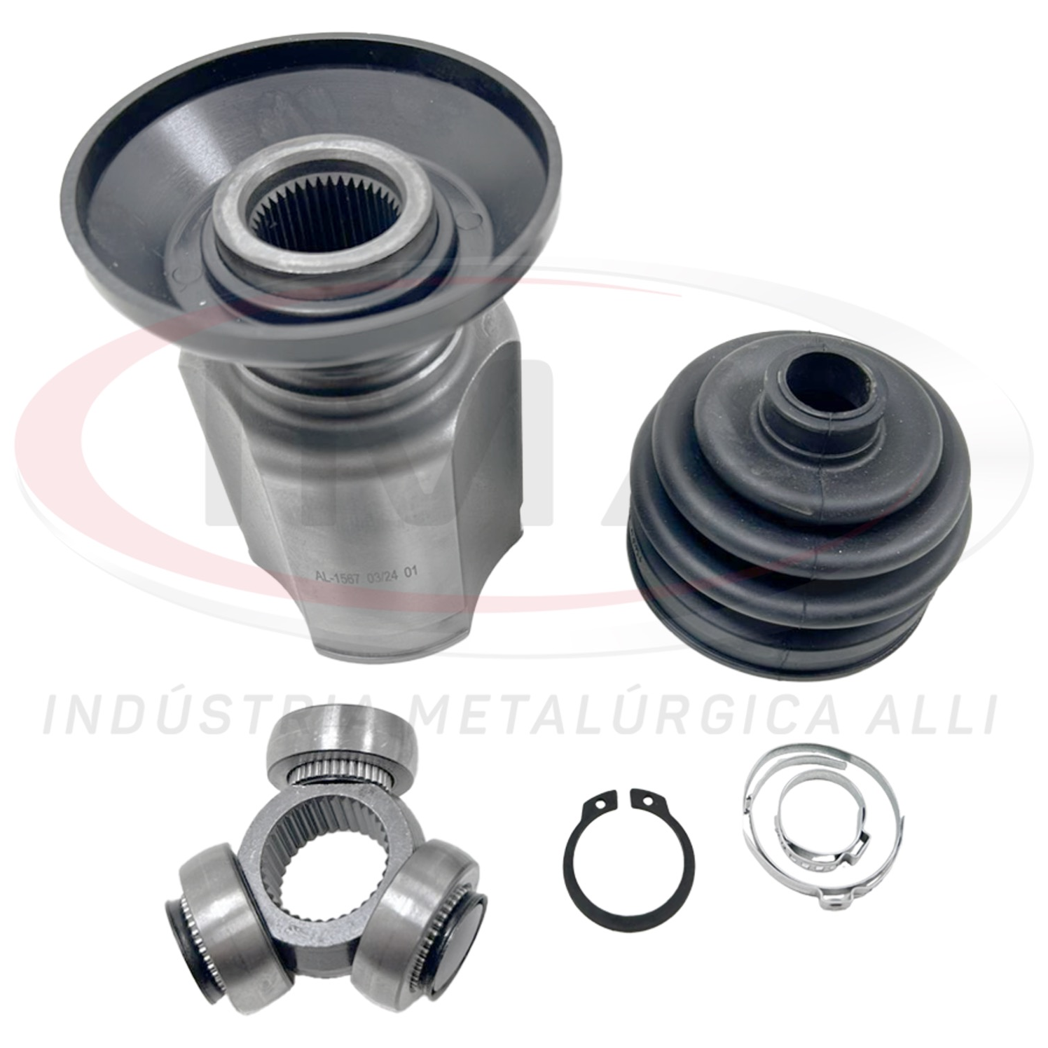 Garfo da Tulipa Dianteiro Direito com Trizeta para Volkswagen Tiguan - IMA - AL-1567