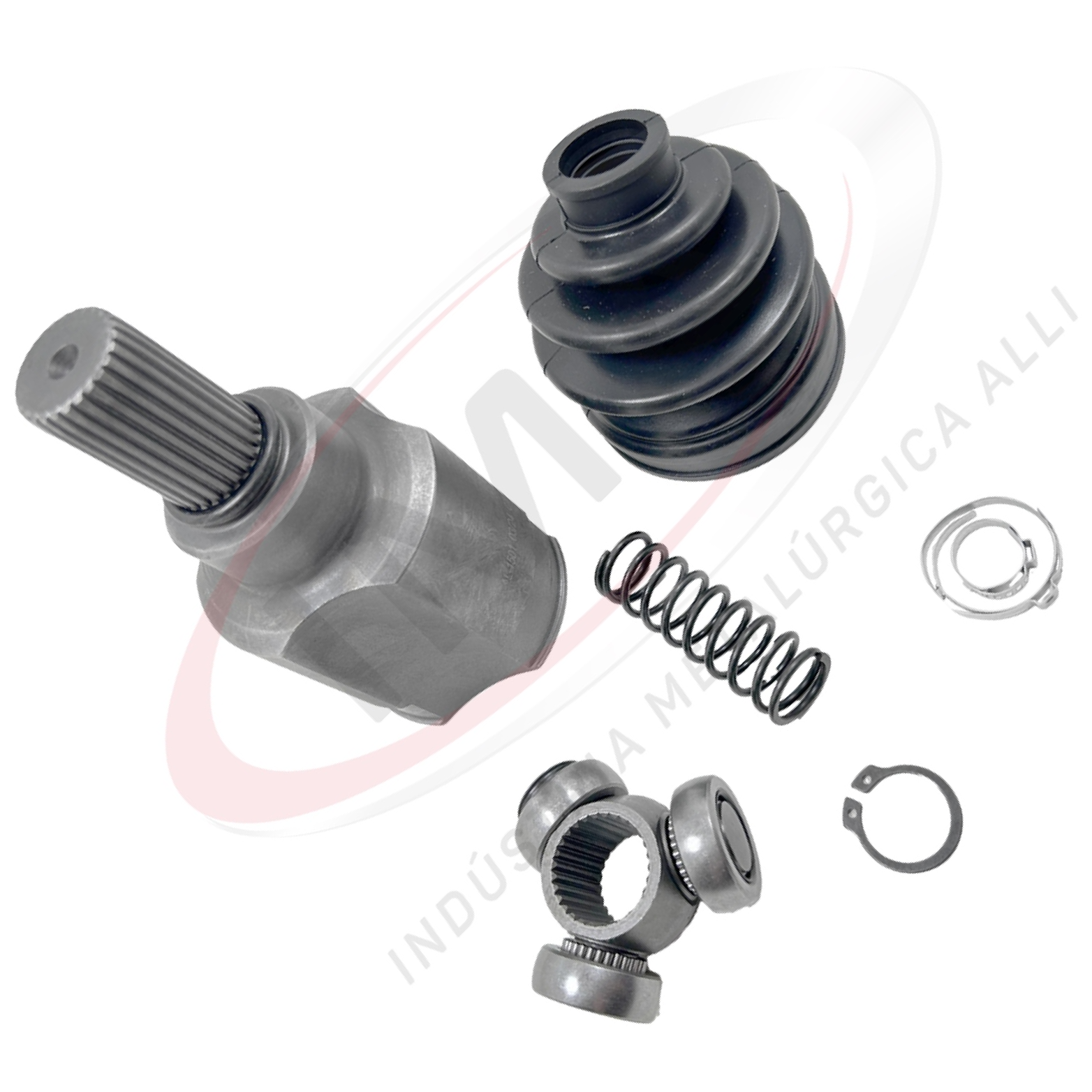 Garfo da Tulipa Dianteiro Direito com Trizeta para Citroen C3 e Peugeot 208 - IMA - AL-1501