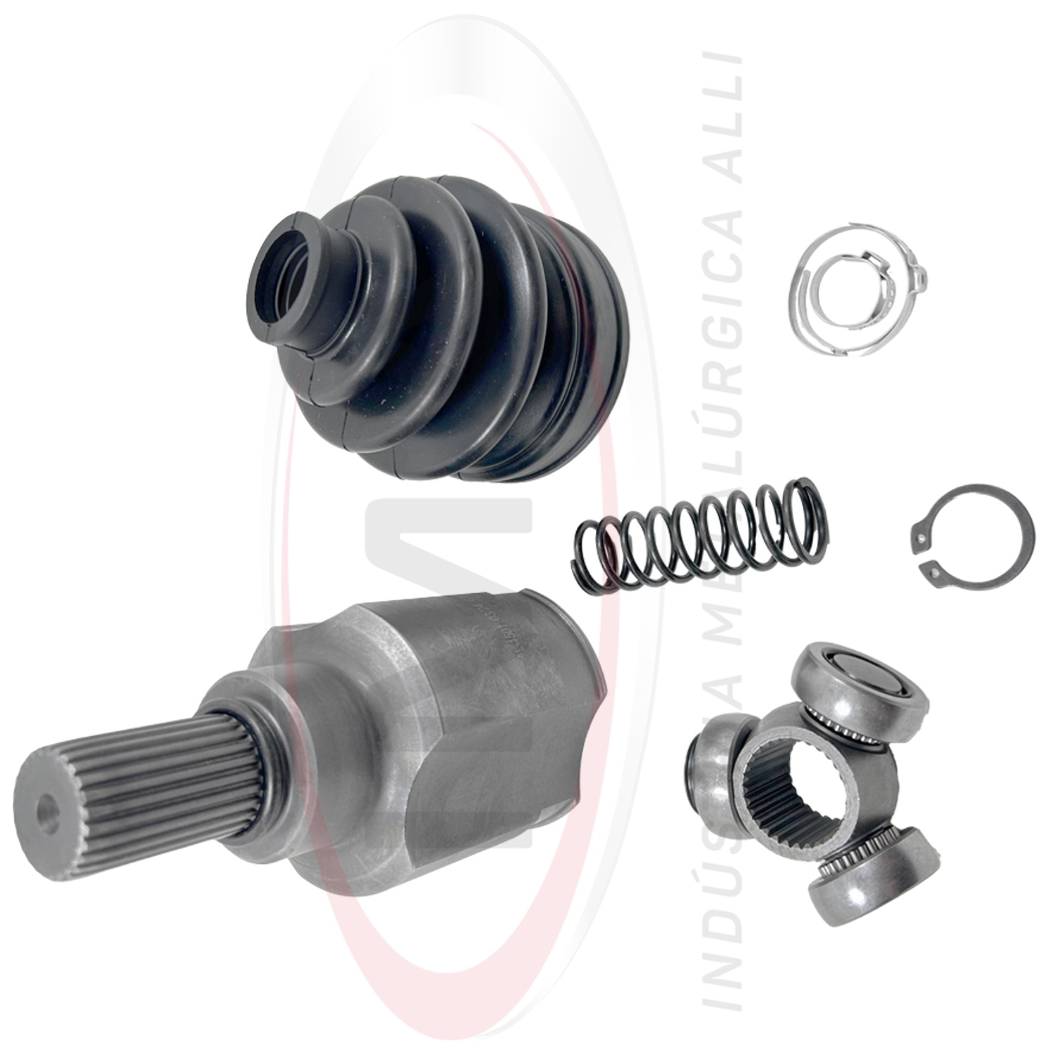 Garfo da Tulipa Dianteiro Direito com Trizeta para Citroen C3 e Peugeot 208 - IMA - AL-1501