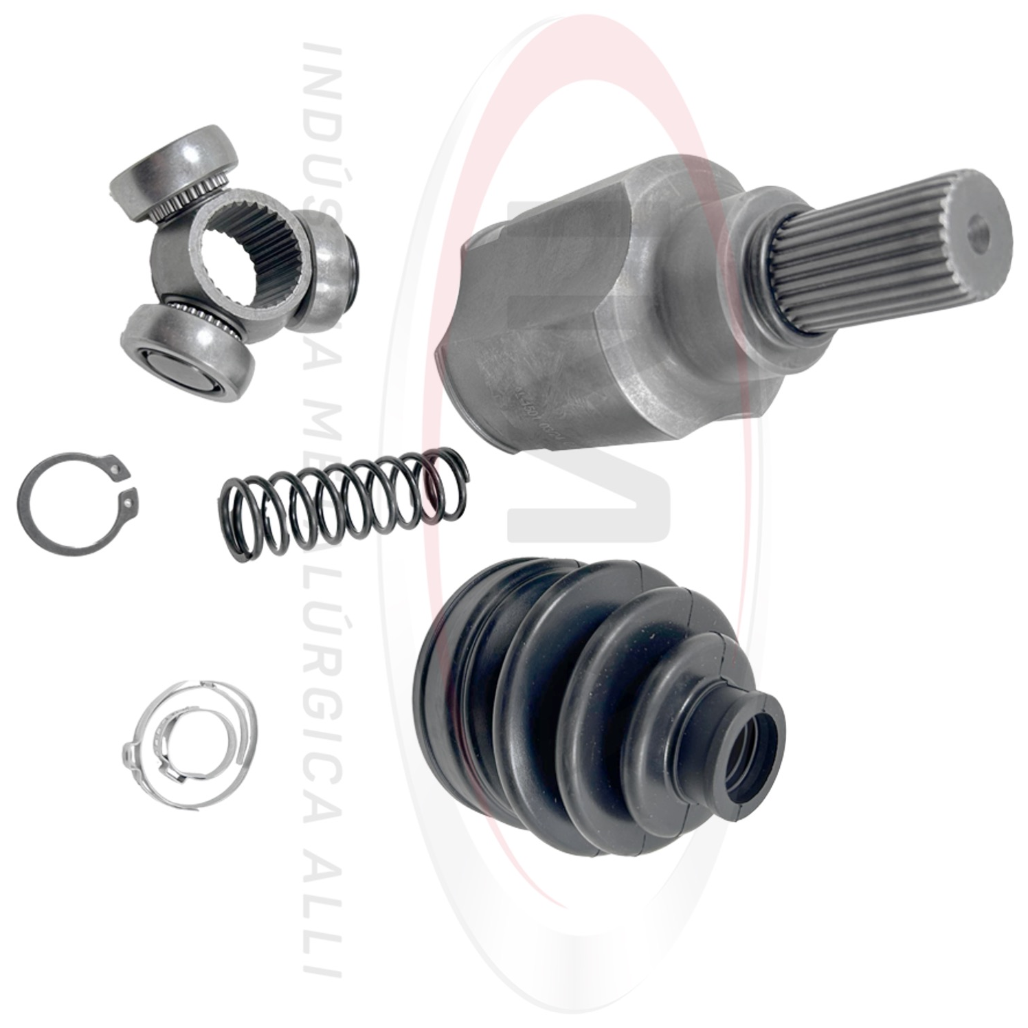 Garfo da Tulipa Dianteiro Direito com Trizeta para Citroen C3 e Peugeot 208 - IMA - AL-1501
