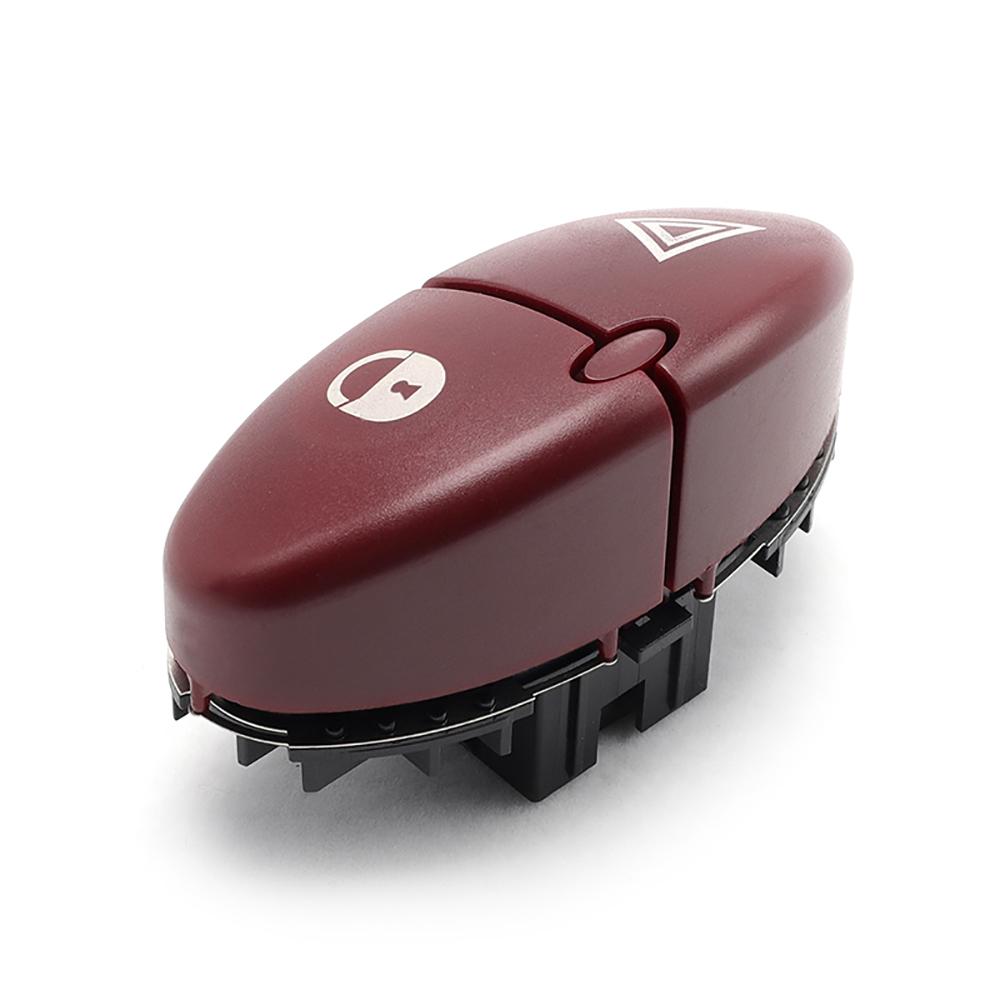 Interruptor do Pisca Alerta para Peugeot 206 e 206 SW - Gauss - GE2334