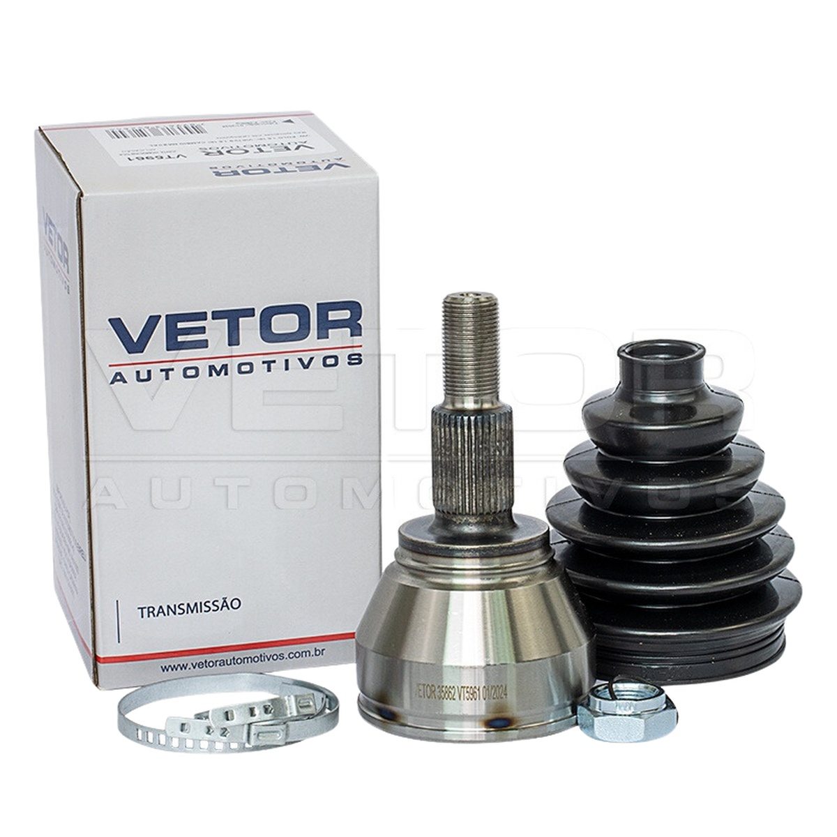Junta Homocinetica Direita para Volkswagen Polo e Virtus - Vetor - VT5961