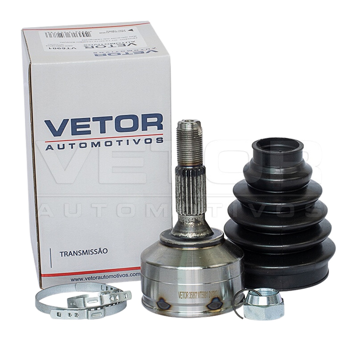 Junta Homocinetica 21X22 Dentes para Peugeot 307 - Vetor - VT5981