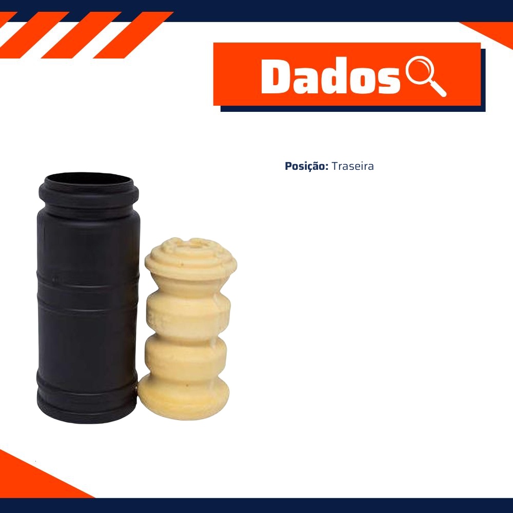 Kit Batente e Coifa para Amortecedor Traseiro - Monroe - LT90238