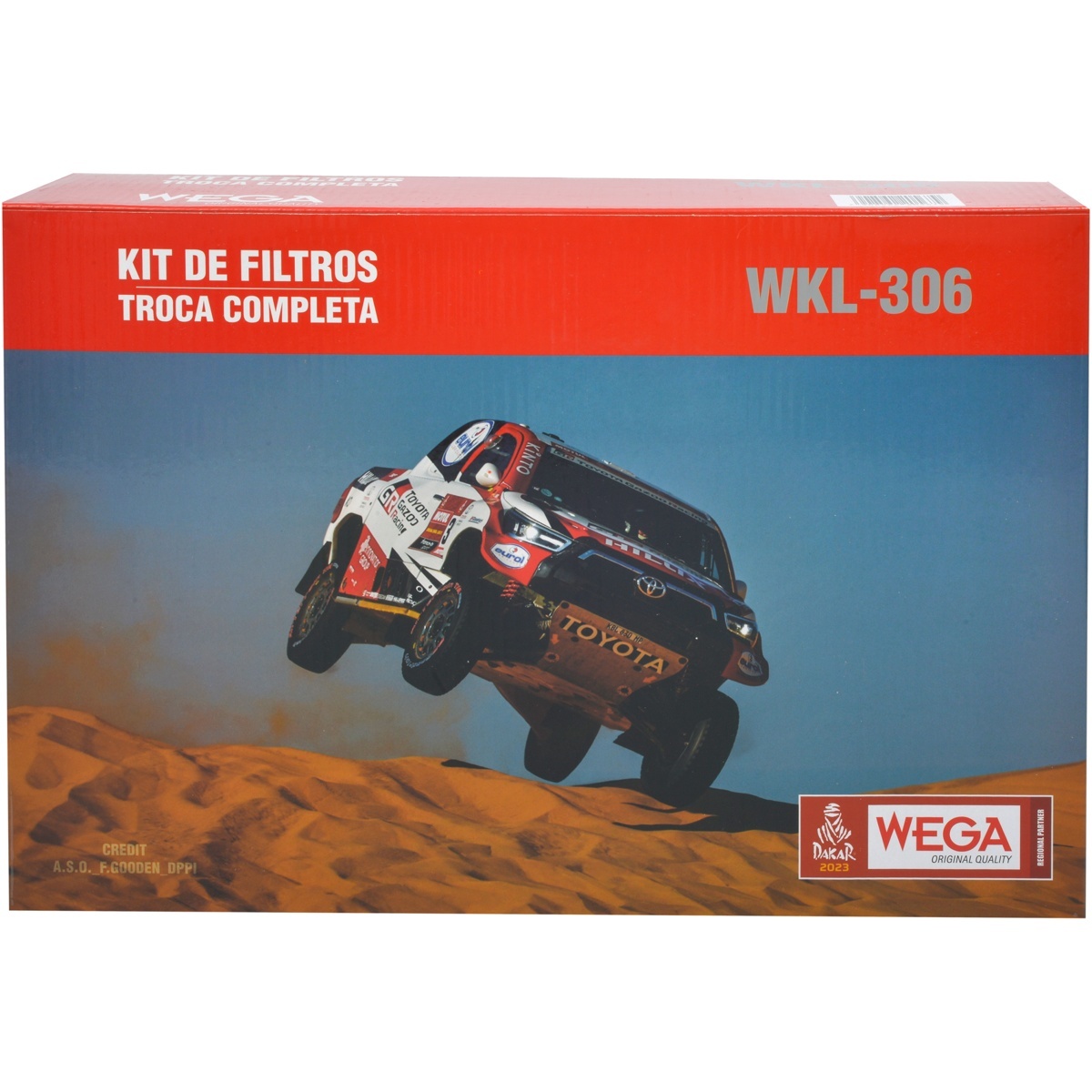 Kit Troca Completa Filtros Ar Combustível Oleo Cabine Golf Jetta Taos 1.4 TSI 15/24 - Wega - WKL-306