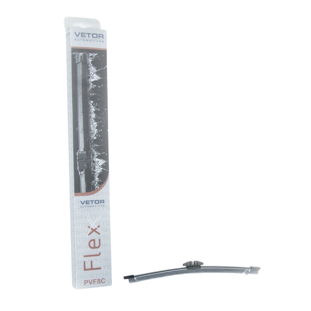 Palheta Traseira Flex para Citroen C3 e Jeep Commander - Vetor - PVF8C