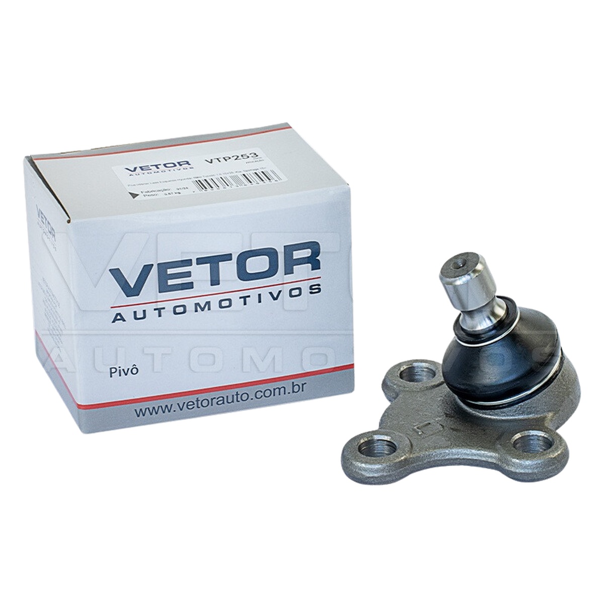 Pivo de Suspensão Inferior Esquerdo para Hyundai Tucson e KIA Sportage - Vetor - VTP253