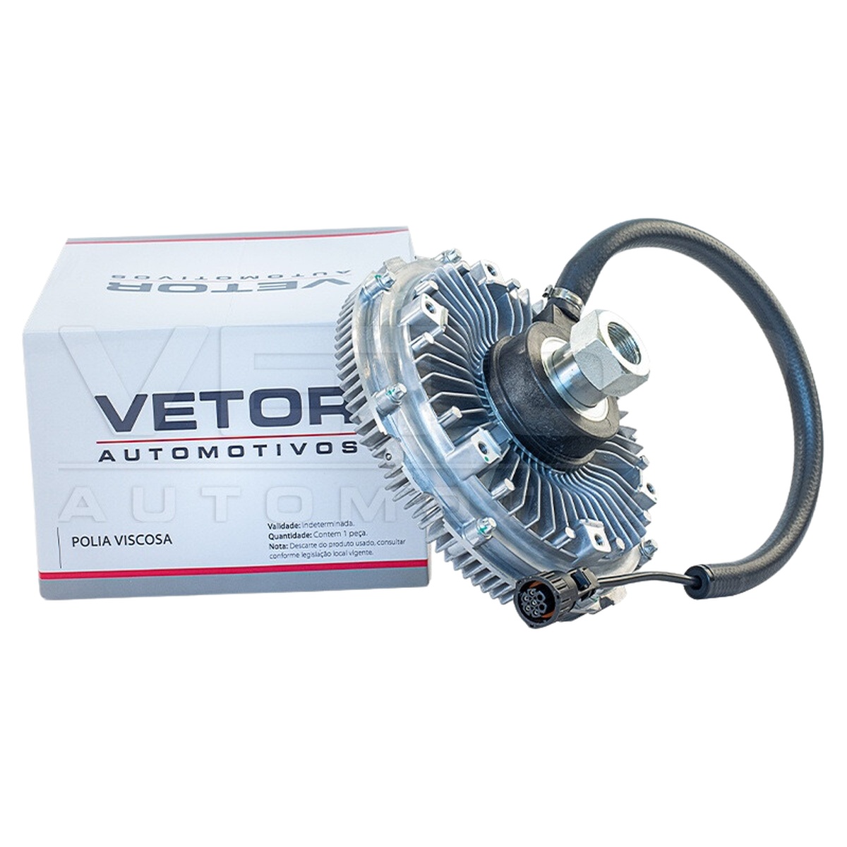 Polia Embreagem Viscosa 11 Pas para Volvo VM 220 e VM 270 - Vetor - VPV084