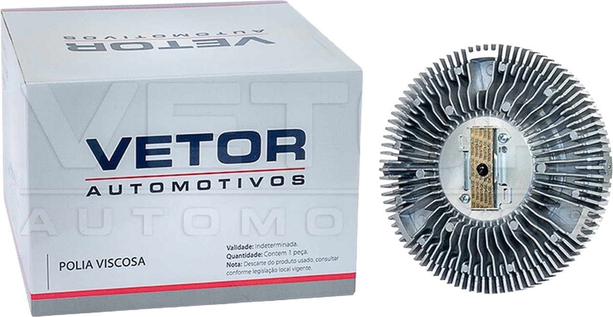 Polia Viscosa Térmica para Iveco Tector Attack 150-E21 - Vetor - VPV073