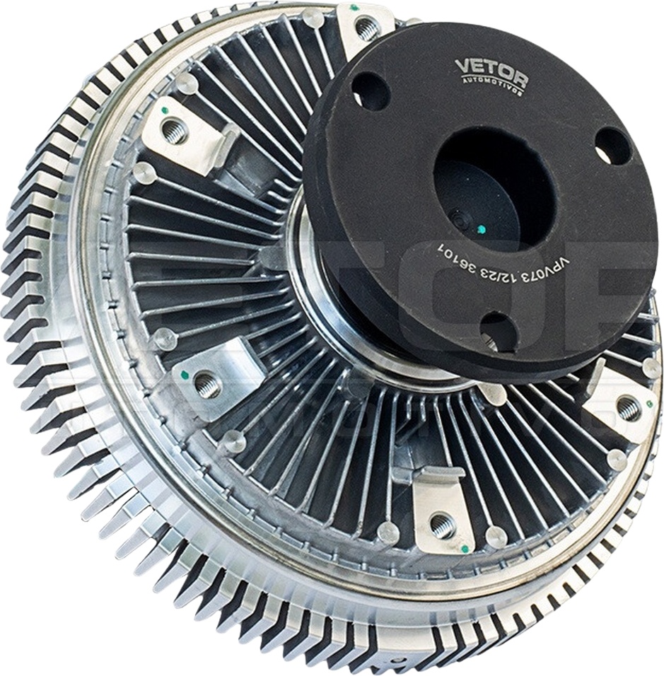 Polia Viscosa Térmica para Iveco Tector Attack 150-E21 - Vetor - VPV073
