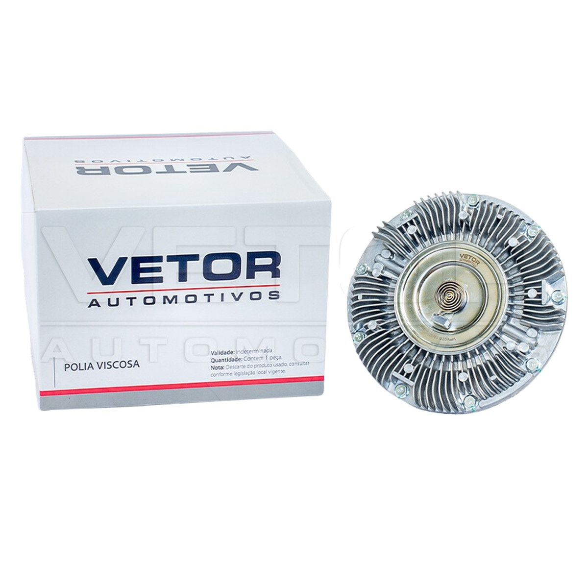 Polia Viscosa Térmica para Volkswagen Constellation 26-260 E - Vetor - VPV075