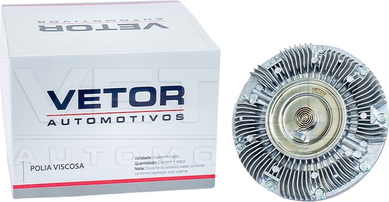 Polia Viscosa Térmica para Volkswagen Constellation 26-260 E - Vetor - VPV075