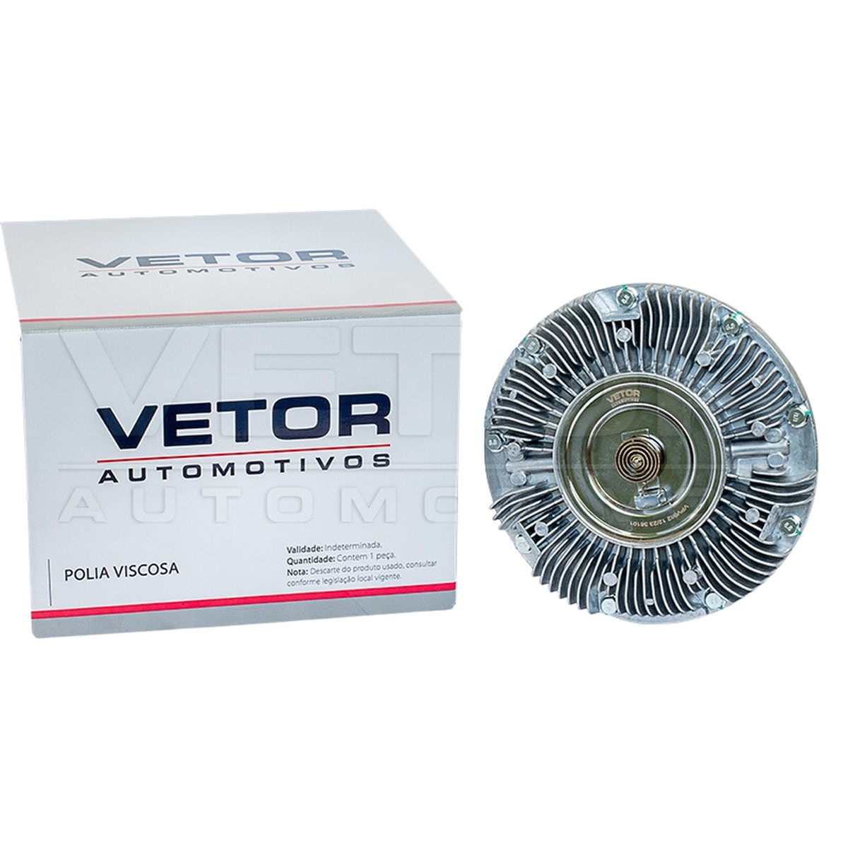 Polia Viscosa para Volkswagen Worker 26-260 E - Vetor - VPV082