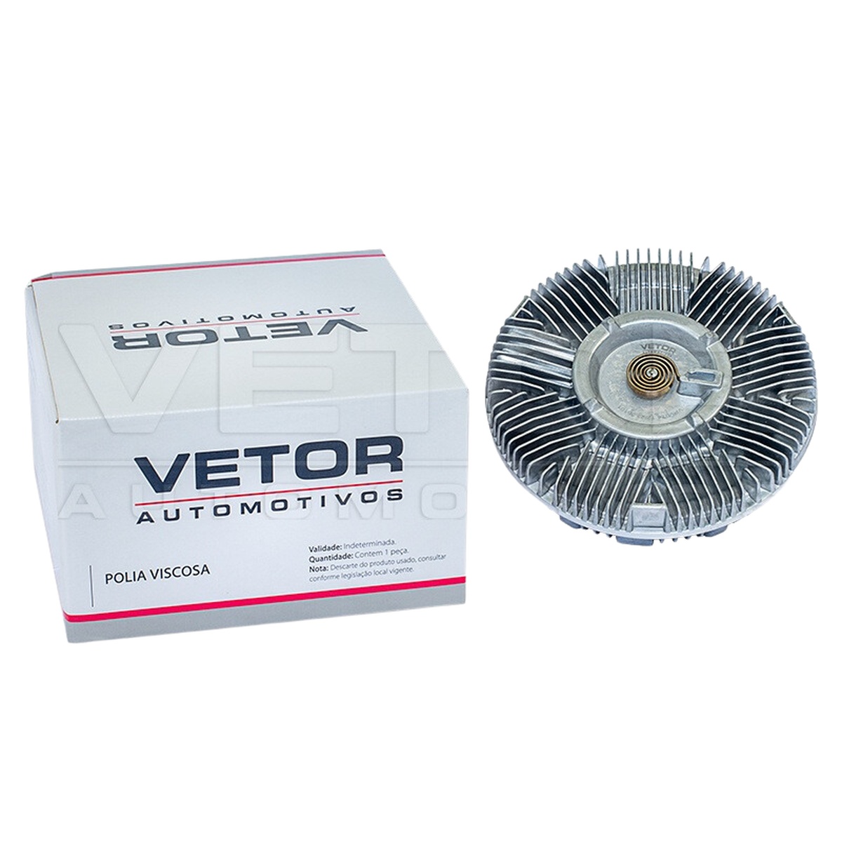 Polia Viscosa Térmica para Iveco Vertis 130V18 e Vertis 90V16 - Vetor - VPV074