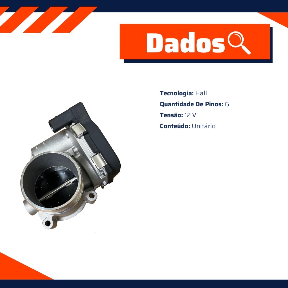 Corpo de Borboleta TBI - Gauss - GI7067