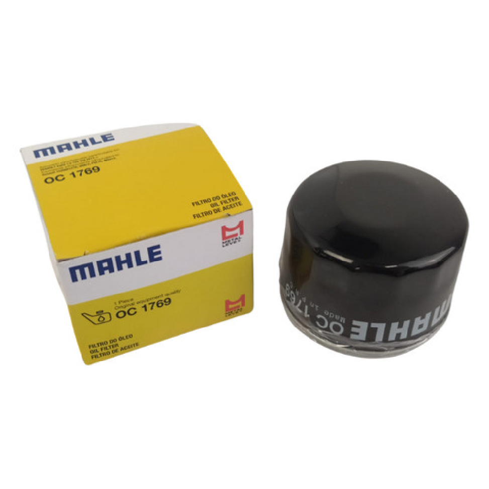 Filtro Blindado de Óleo Lubrificante para Renault Kwid - Mahle Metal Leve - OC1769