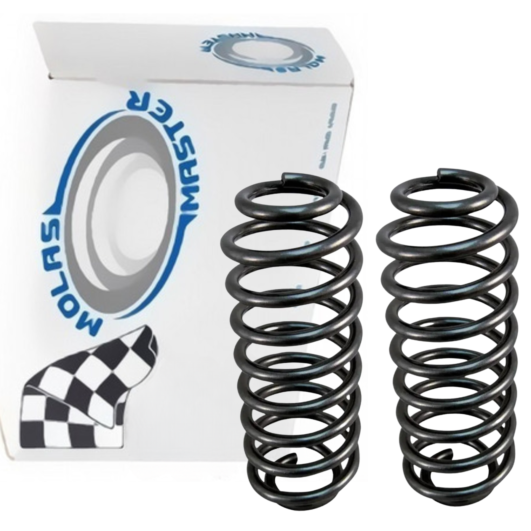 Par Mola de Suspensão Traseira para Chevrolet Vectra - Molas Master - MM-2152