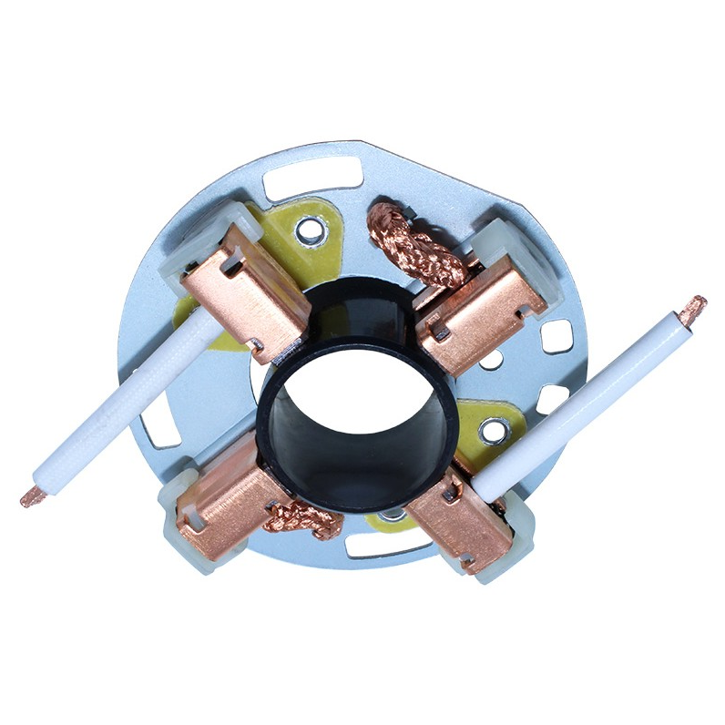 Porta Escovas para Motor de Partida com 4 Escovas para Peugeot 207 - Unifap - 1.367/4